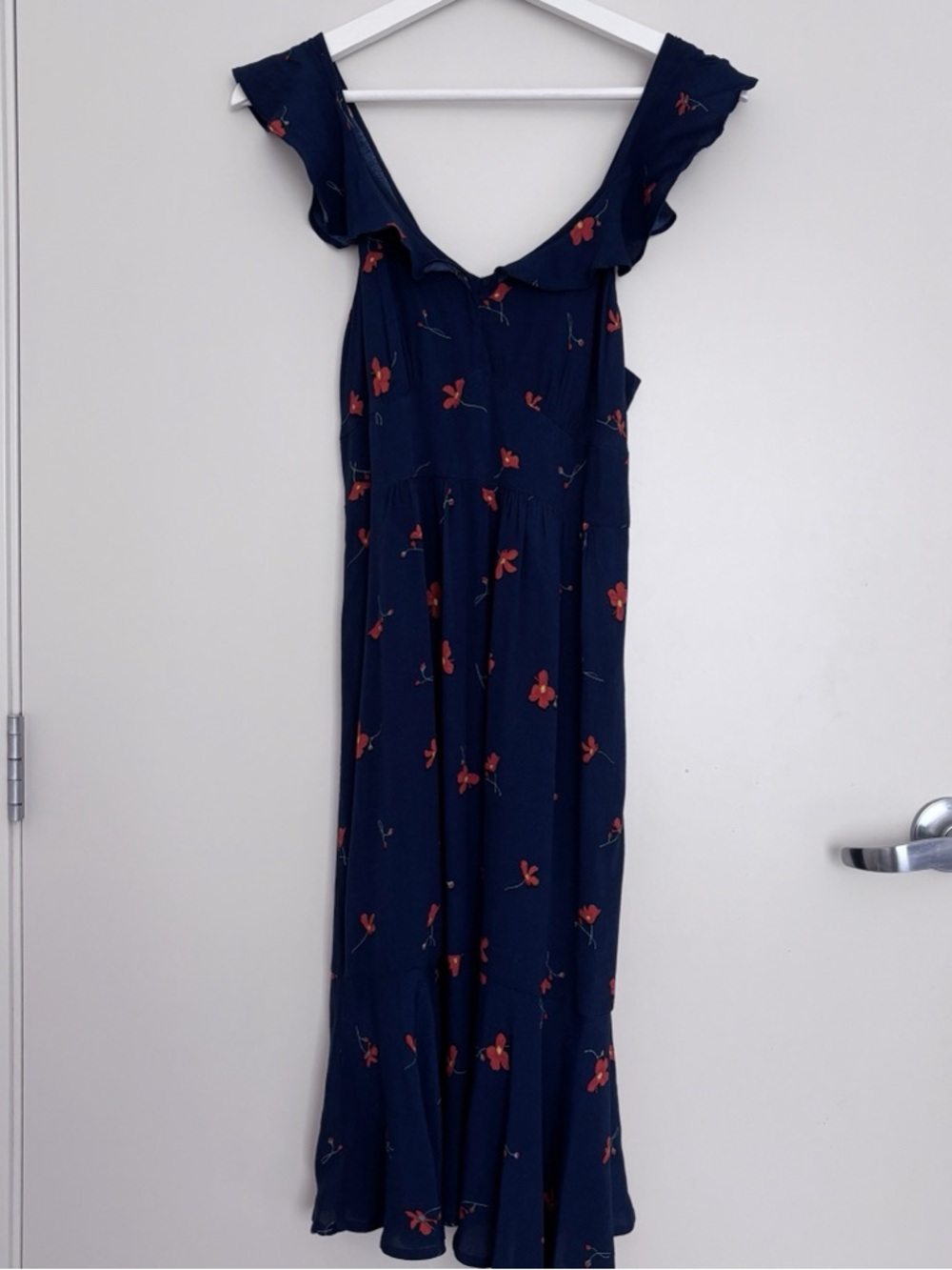 Isalis ruffle floral dress Lisa Says Gah Small